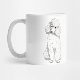 Toy poodle W Mug